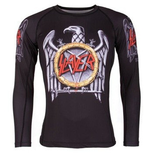 longsleeve SLAYER - TATAMI EAGLE RASH GUARD, techniczny