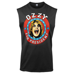 bezrękawnik OZZY OSBOURNE - OZZY FOR PRESIDENT szary