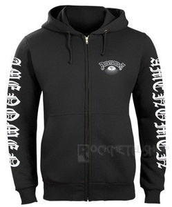 bluza AMENOMEN - SKELETON DA VINCI rozpinana, z kapturem (OMEN020CR)