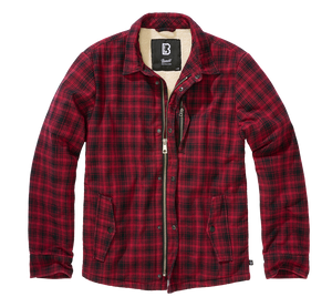 kurtka/koszula CLASSIC SHERPA JACKET red/black