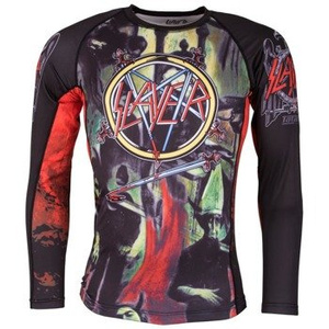 longsleeve SLAYER - TATAMI REIGN IN BLOOD RASH GUARD, techniczny