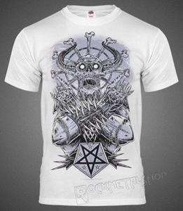 koszulka BLACK ICON - METAL DEMON (MICON089 WHITE)