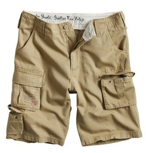 spodnie bojówki krótkie TROOPER SHORTS beige