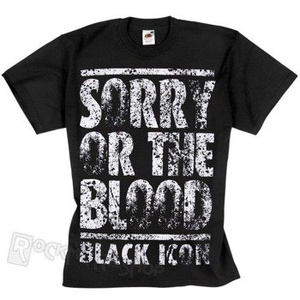 koszulka BLACK ICON - SORRY (MICON124 BLACK)