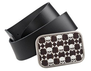 pasek z klamrą AZTEC CALENDAR SILVER