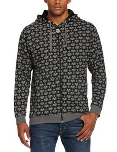 bluza BLACK VEIL BRIDES - ROLL FABRIC LOGO, rozpinana z kapturem