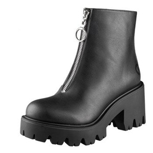 botki damskie ALTERCORE czarne (GEMMA VEGAN BLACK)