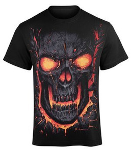 koszulka SKULL LAVA