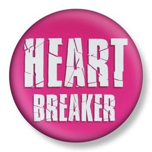 przypinka HEART BREAKER Ø38mm