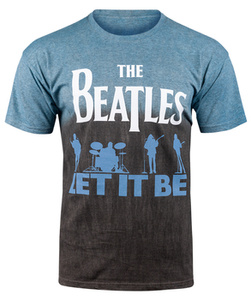koszulka  THE BEATLES - LET IT BE, barwiona