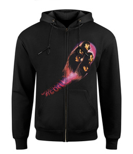 bluza DEEP PURPLE - FIREBALL, rozpinana z kapturem