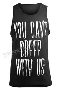 koszulka na ramiączkach  BLACK CRAFT - YOU CANT CREEP WITH US