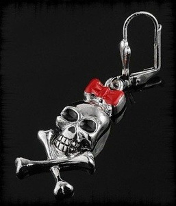 kolczyk SKULL