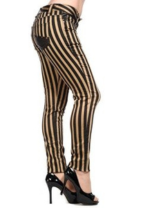 spodnie damskie BANNED - STRIPES