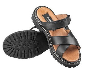 sandały damskie (glandały) STEADY'S czarne (STE/ROCK/3)