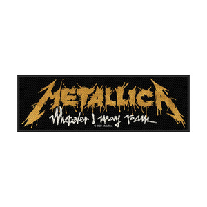 naszywka METALLICA - WHEREVER I MAY ROAM