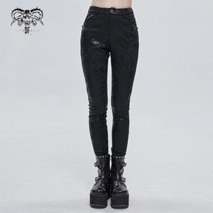 spodnie damskie DEVIL FASHION - PUNK