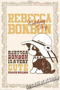 plakat REBECA BONBON - CELEBRITY DOG