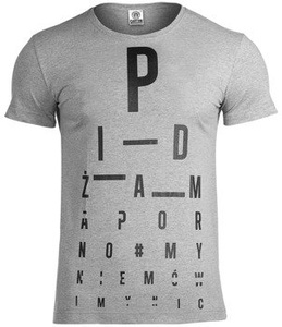 koszulka PIDŻAMA PORNO - MY NIE MÓWIMY NIC grey