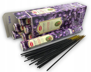 kadzidełka LAVENDER (LAWENDA), zestaw 6 opakowań (120 szt.)