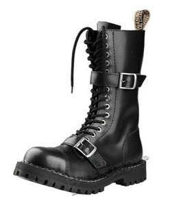 glany STEEL - BLACK (15-dziurkowe) 2 klamry + suwak