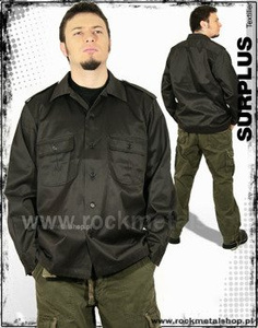 koszula US HEMD 1/1 BLACK