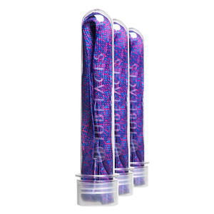 sznurowadła TUBELACES - ELEPHANT ROYAL/RED (120 cm)