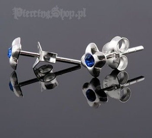 kolczyki do uszu KWIATEK NIEB