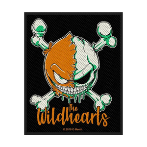 naszywka THE WILDHEARTS - GREEN SKULL