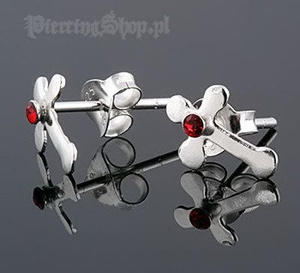 kolczyki do uszu KRZYŻ CZER