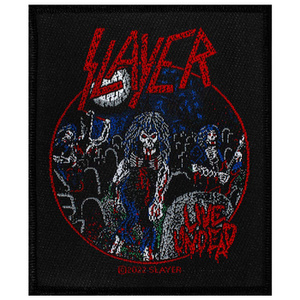 naszywka SLAYER - LIVE UNDEAD