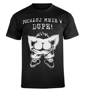 koszulka POCAŁUJ MNIE W DUPĘ!