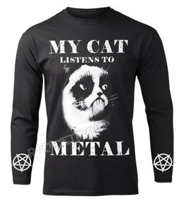 longsleeve AMENOMEN - MY CAT LISTENS TO METAL (OMEN077LO)