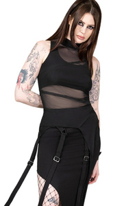 dwuczęściowa bluzka damska KILLSTAR - JOHANA