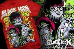 koszulka BLACK ICON - SCOOBY (MICON008 RED)