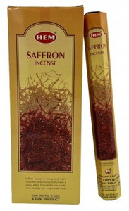 kadzidełka SAFFRON (SZAFRAN ), zestaw 6 opakowań (120 szt.)