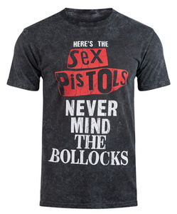 koszulka SEX PISTOLS - NEVER MIND THE BOLLOCKS, barwiona