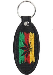 brelok TRAWA wyszywany