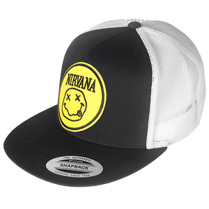 czapka NIRVANA - SMILEY, TRUCKER