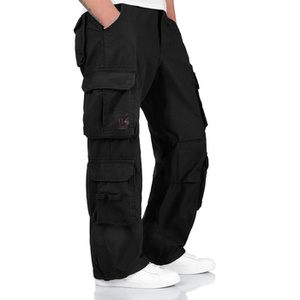 spodnie bojówki AIRBORNE VINTAGE TROUSERS BLACK