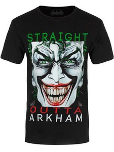 koszulka THE JOKER DC COMICS - STRAIGHT OUTTA ARKHAM