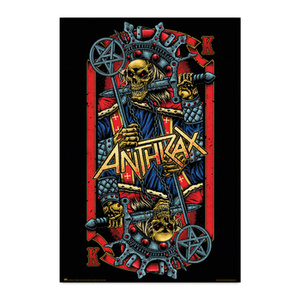 plakat ANTHRAX - EVIL KINGS