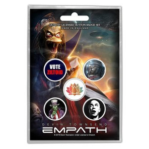 zestaw 5 szt. przypinek DEVIN TOWNSEND - EMPATH