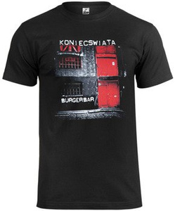 koszulka KONIEC ŚWIATA - BURGERBAR