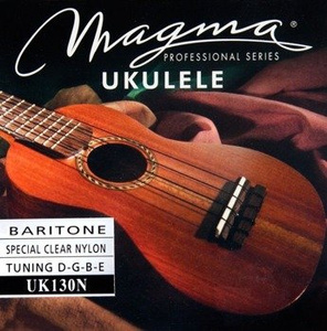 struny do ukulele barytonowego MAGMA BARITONE Clear Nylon