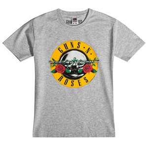 koszulka dla dzieci GUNS N' ROSES - CLASSIC LOGO GREY