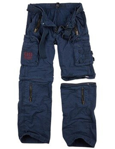 spodnie bojówki ROYAL OUTBACK TROUSER - ROYALBLUE, odpinane