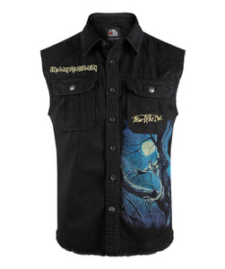 workshirt IRON MAIDEN VINTAGE SHIRT  FOTD SLEEVELESS