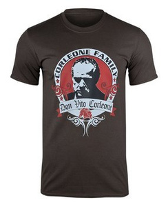 koszulka GODFATHER - FAMILY BUSINESS brązowa