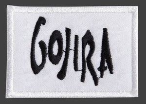 naszywka GOJIRA - LOGO  WHITE